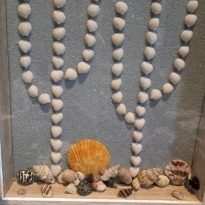 9x18" Handcrafted Clock (Sand Art 0cean)