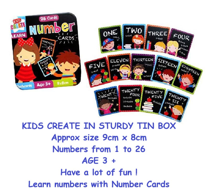 Children's Cognitive Learning Flash Cards