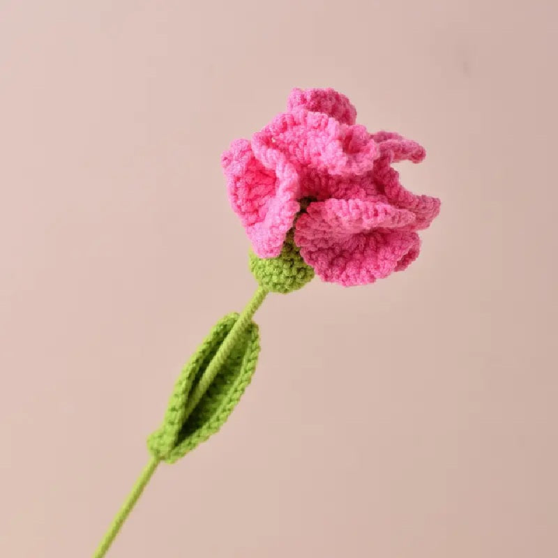 Crochet Carnation (Assorted Colors)
