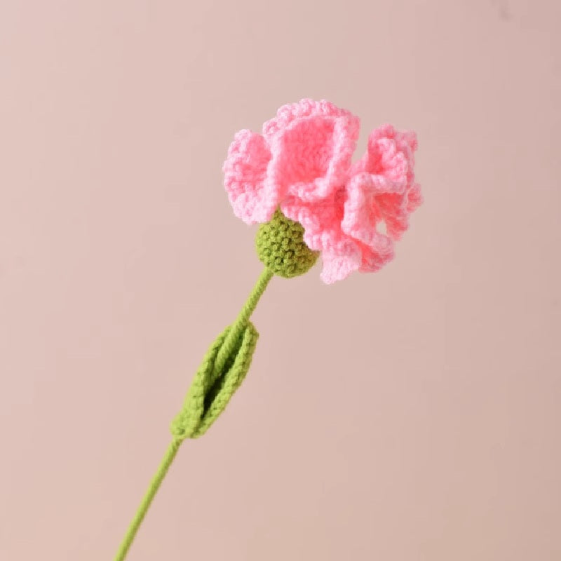 Crochet Carnation (Assorted Colors)