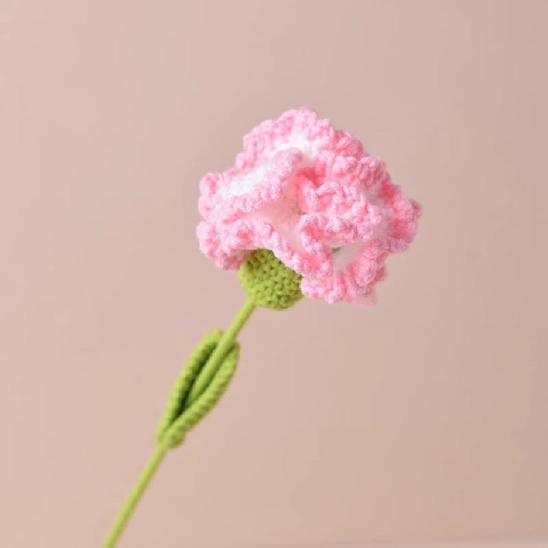 Crochet Carnation (Assorted Colors)