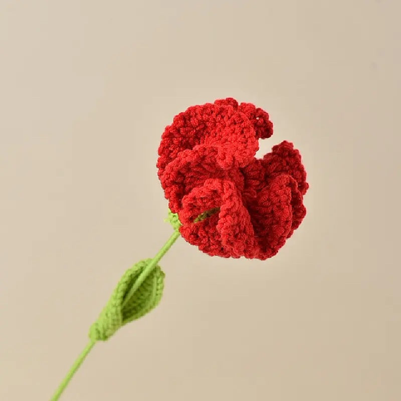 Crochet Carnation (Assorted Colors)
