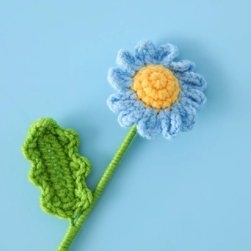 Crochet Daisy 30cm (Assorted Colors)