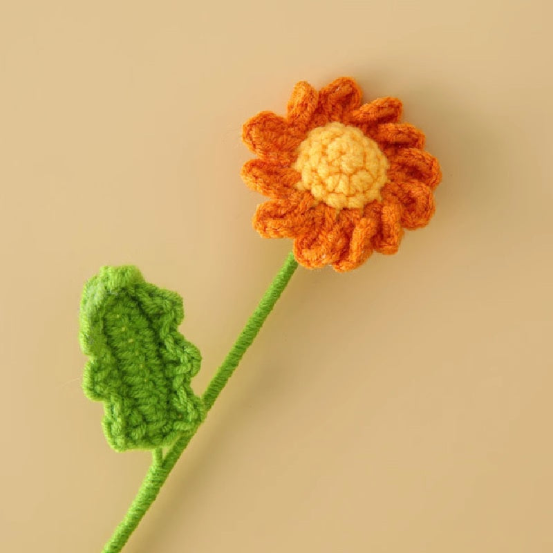 Crochet Daisy 30cm (Assorted Colors)