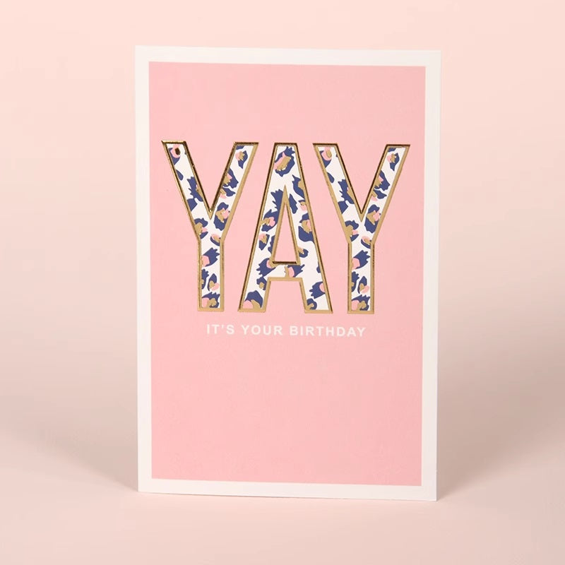 GC-DD YAY It's Your Birthday Greeting Card