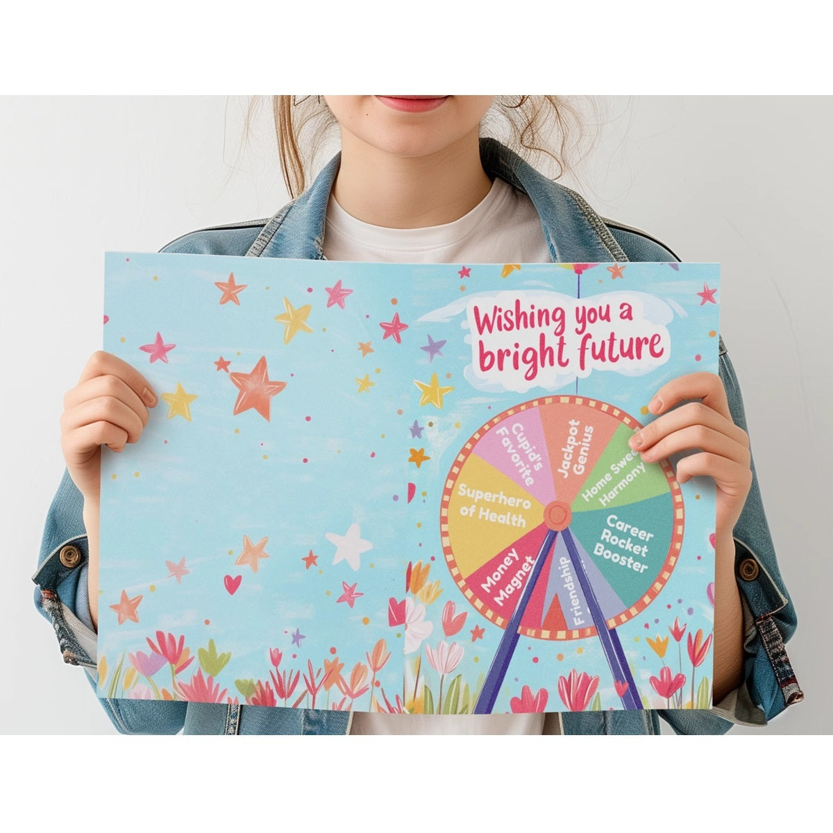 GC-HLL Wish You A Bright Future Fare Well Greeting Card