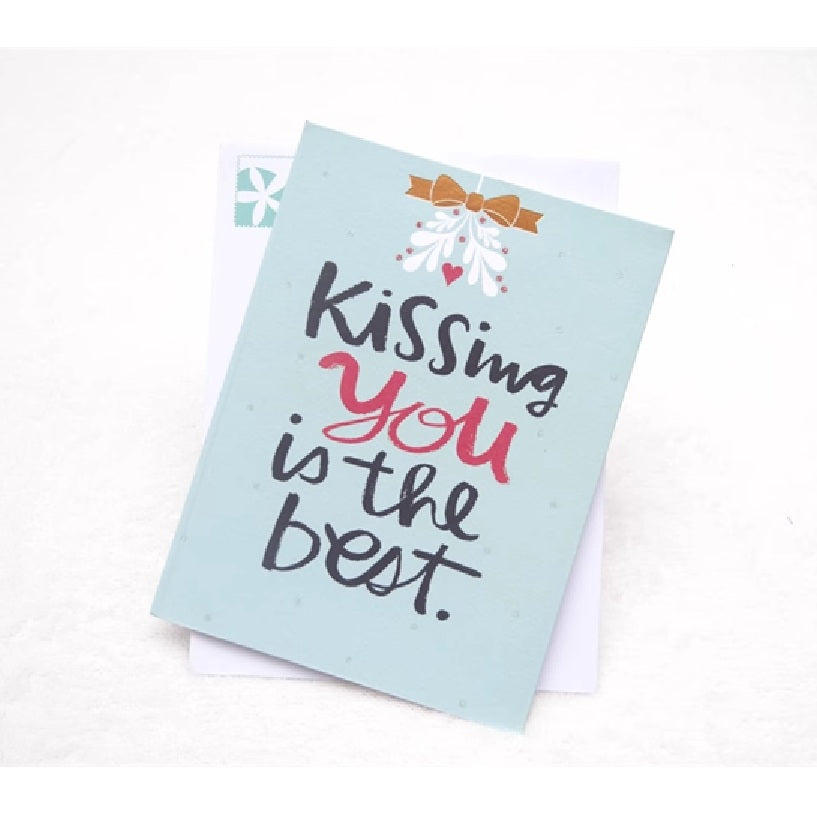 GC-IMP Christmas Kissing U Greeting Card