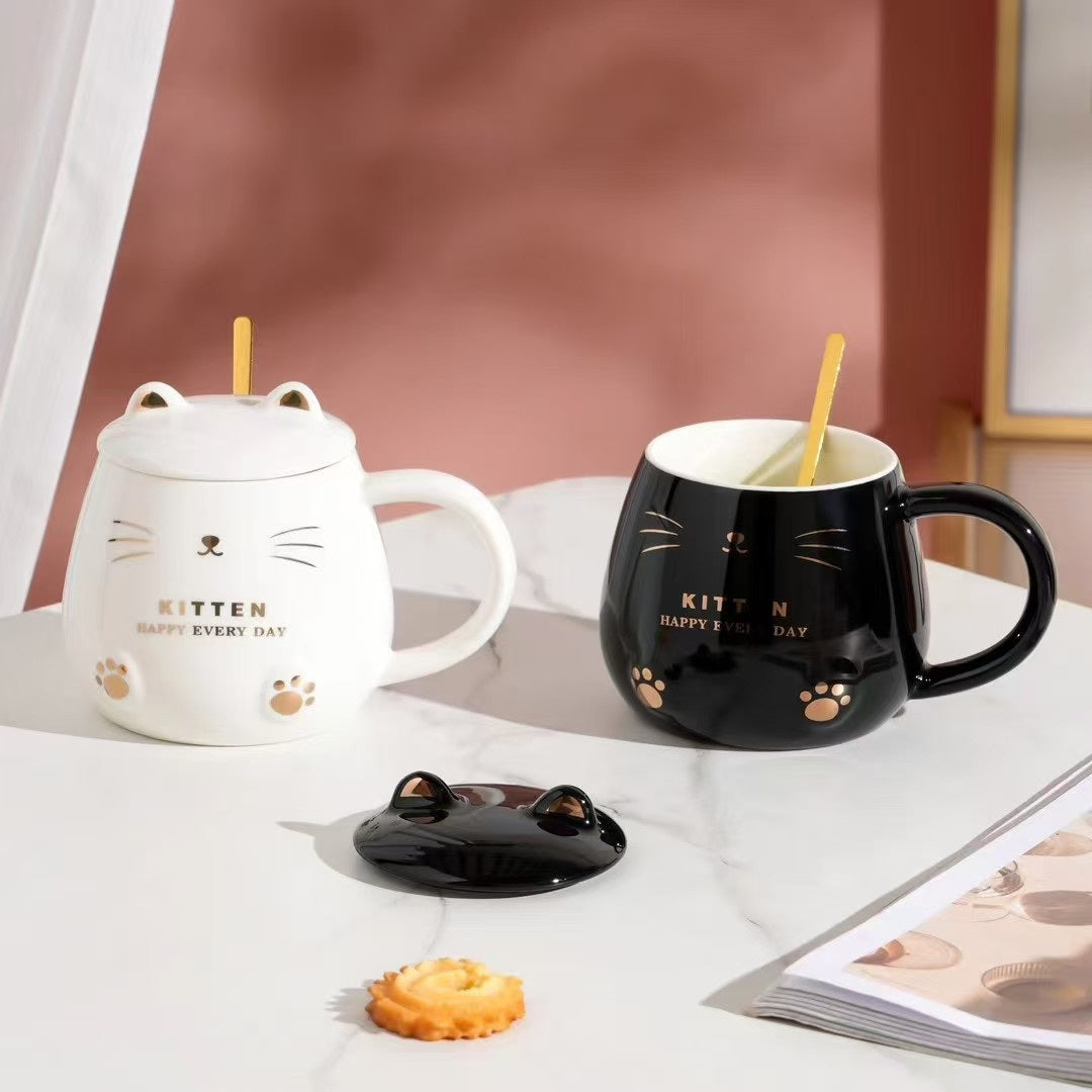 JY3761 Happy Every Day Kitten Mug (1 piece)