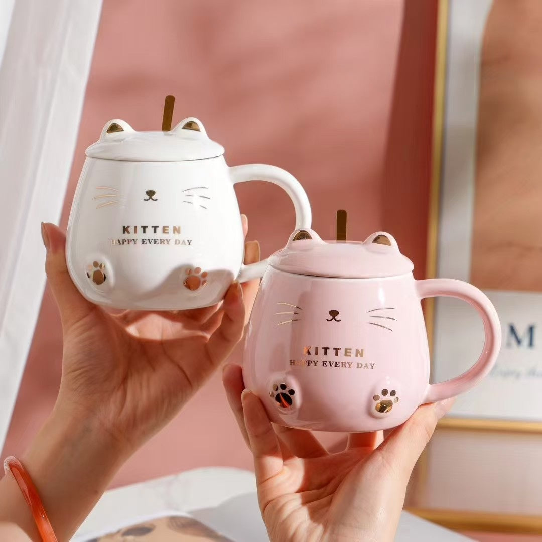 JY3761 Happy Every Day Kitten Mug (1 piece)