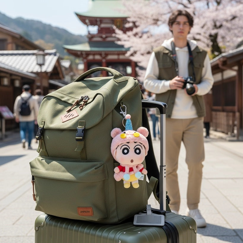 Keychain Pendant Shin Chan Pink Piglet 12cm