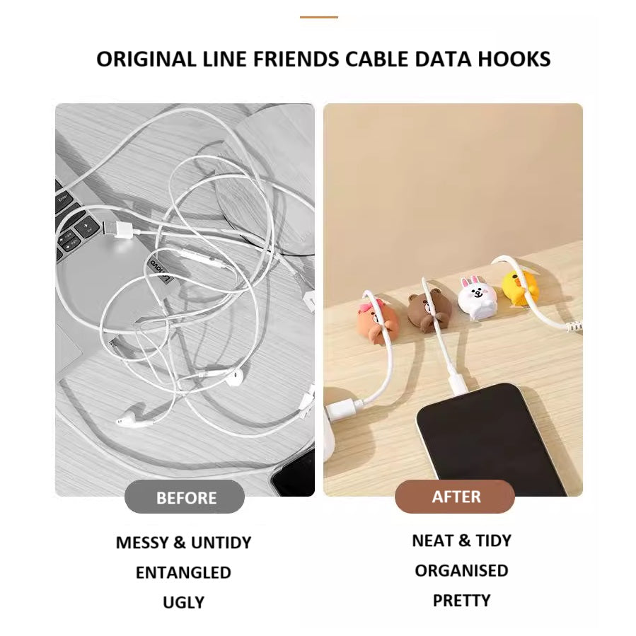 Line Friends Cable Data Hook