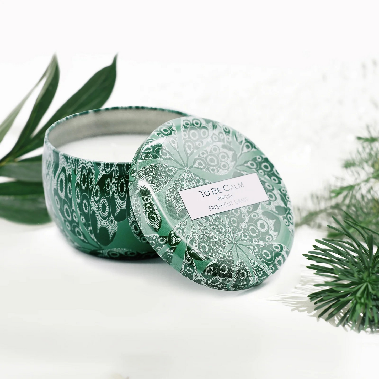 Nature - Fresh Cut Grass - Mini Soy Candle 120gms