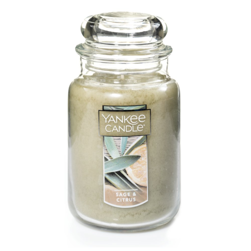 Sage & Citrus Classic Large Jar Candle 623gms