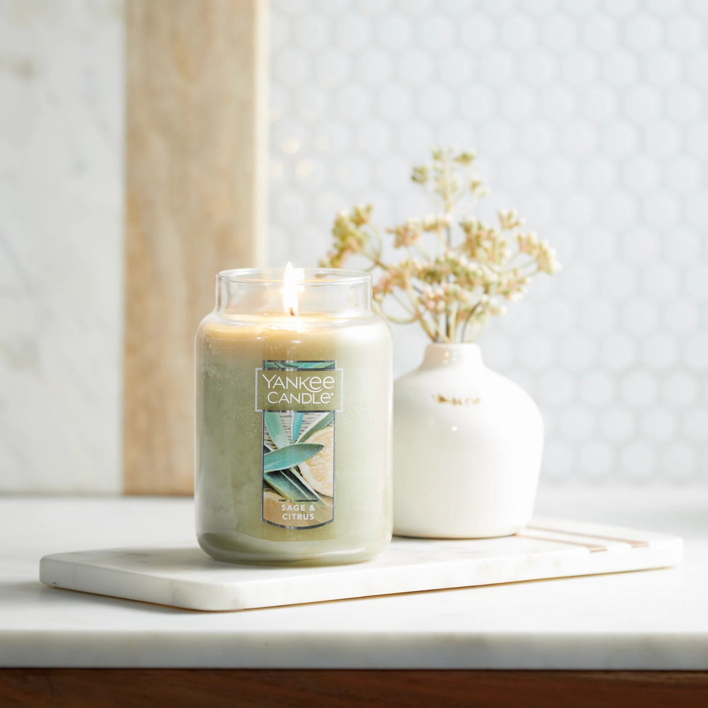 Sage & Citrus Classic Large Jar Candle 623gms