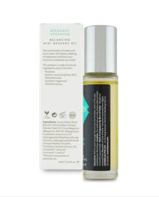 Hysses Mini Massage Oil 10ml