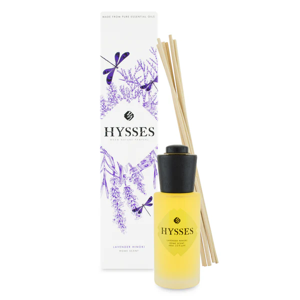 Hysses Home Scent Reed Diffuser - Lavender Hinoki