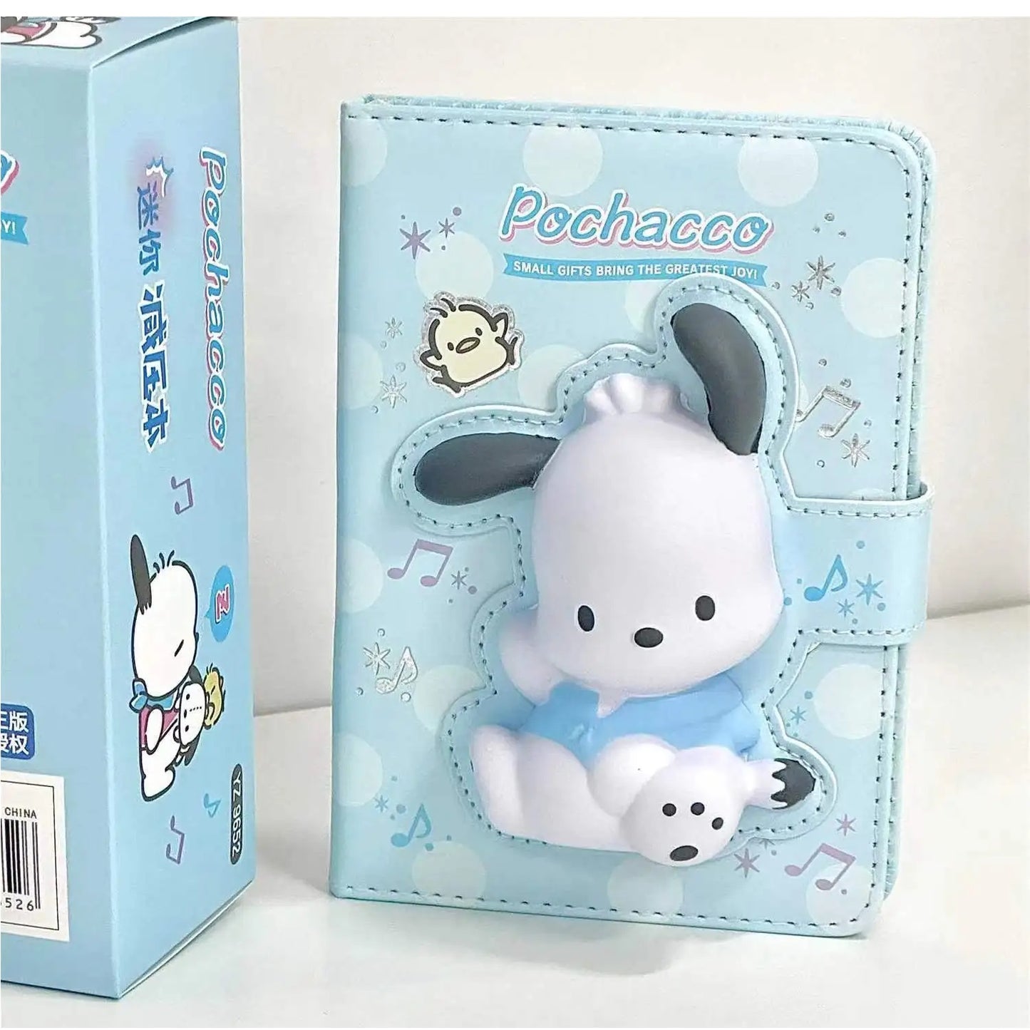YZ9652 Pochacco Squishy Notebook (1 Booklet)