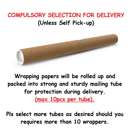 Mailing Tube for Gift Wrappers (IMPORTANT TO SELECT)