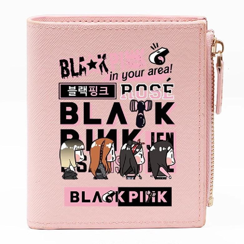 NV BlackPink Purse Wallet Pink B