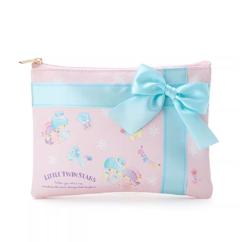 NV Sanrio PU Coin Pouch Ribbon Little Twin Stars