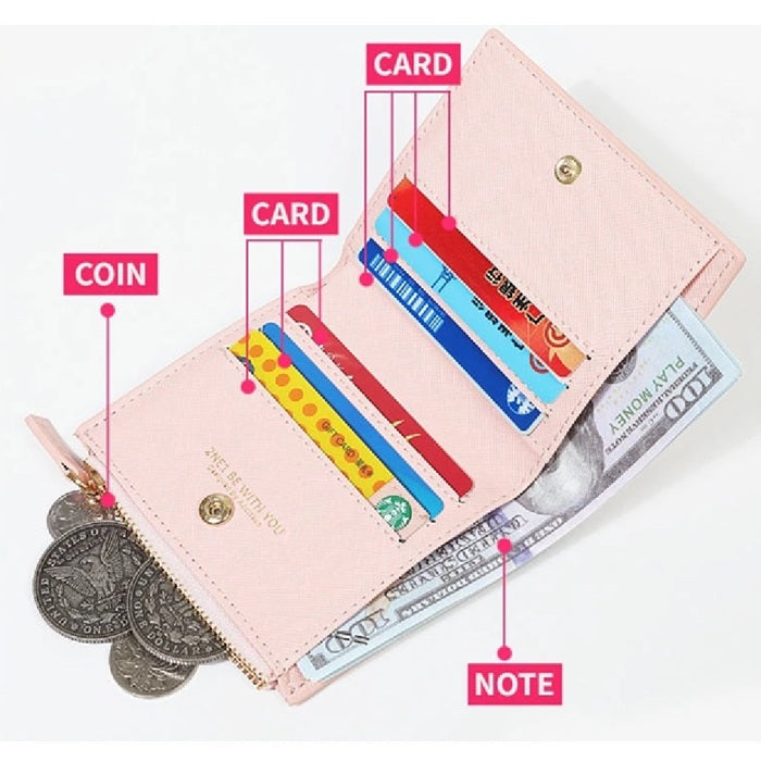 NV BlackPink Purse Wallet Pink B