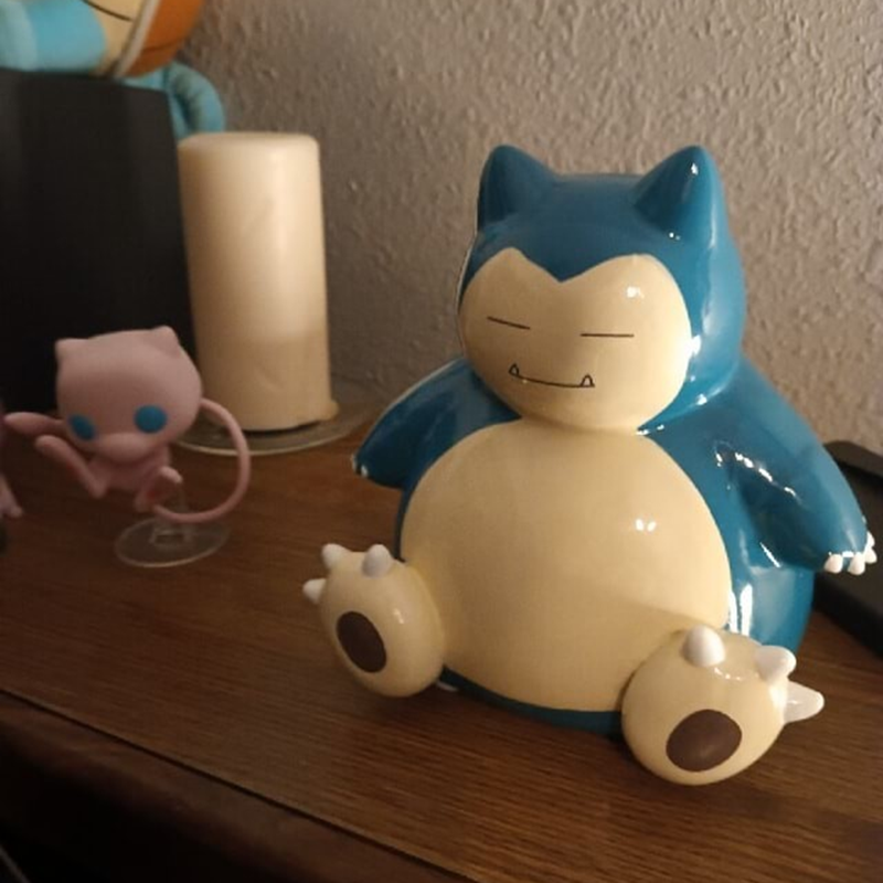 NV Pokémon Snorlax Piggy Bank Coin Bank SITTING