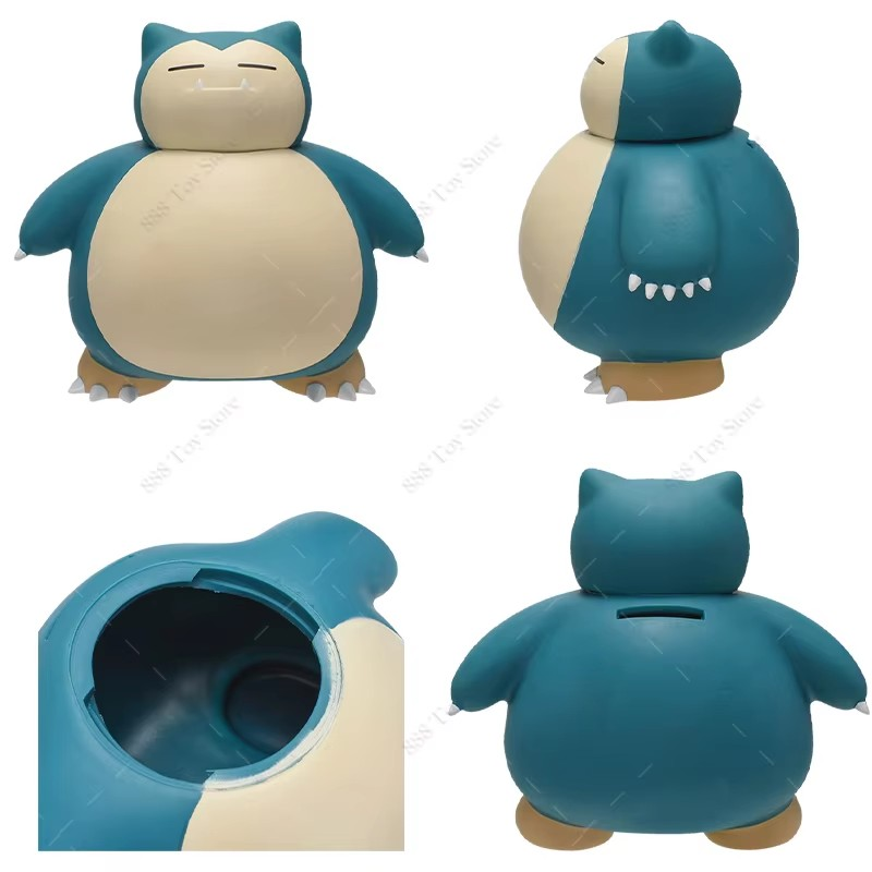 NV Pokémon Snorlax Piggy Bank Coin Bank STANDING