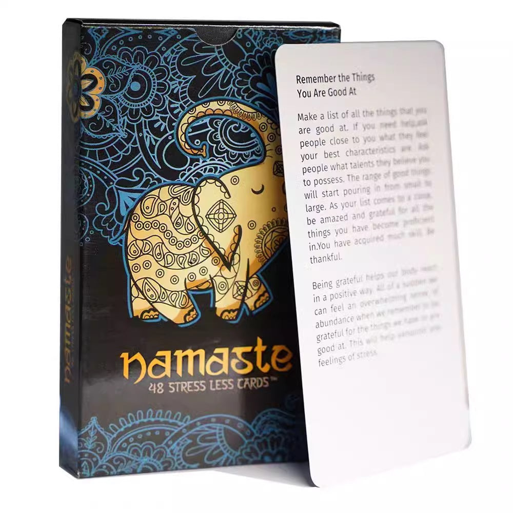 Namaste Stress Less Card Game