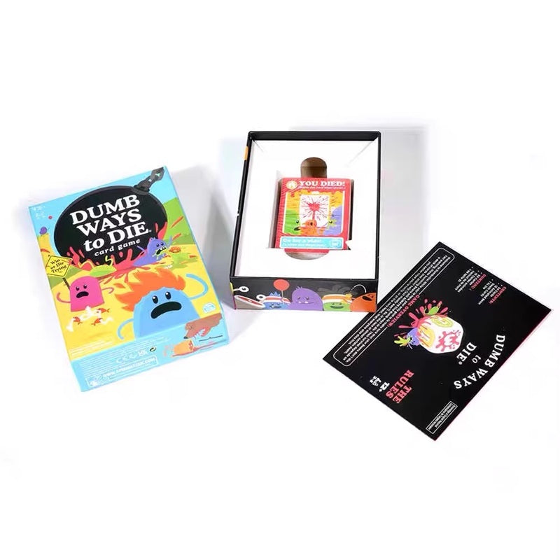 Nv Dumb Ways To Die Card Game