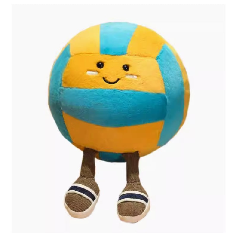 Plush Sports Ball W/ Legs 28cm