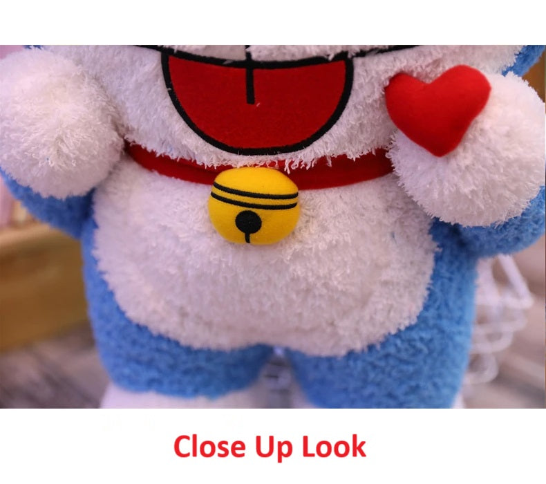 Plush Doraemon & Noramyako 40cm