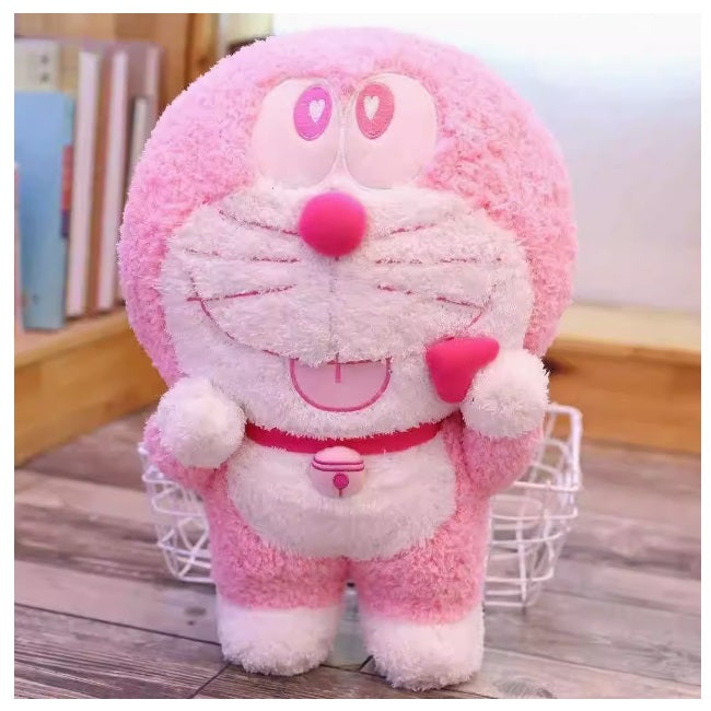 Plush Doraemon & Noramyako 40cm
