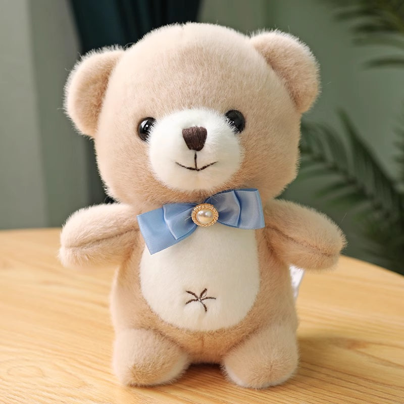 Plush Bear 2105 W/ Bow Tie and Belly 22cm