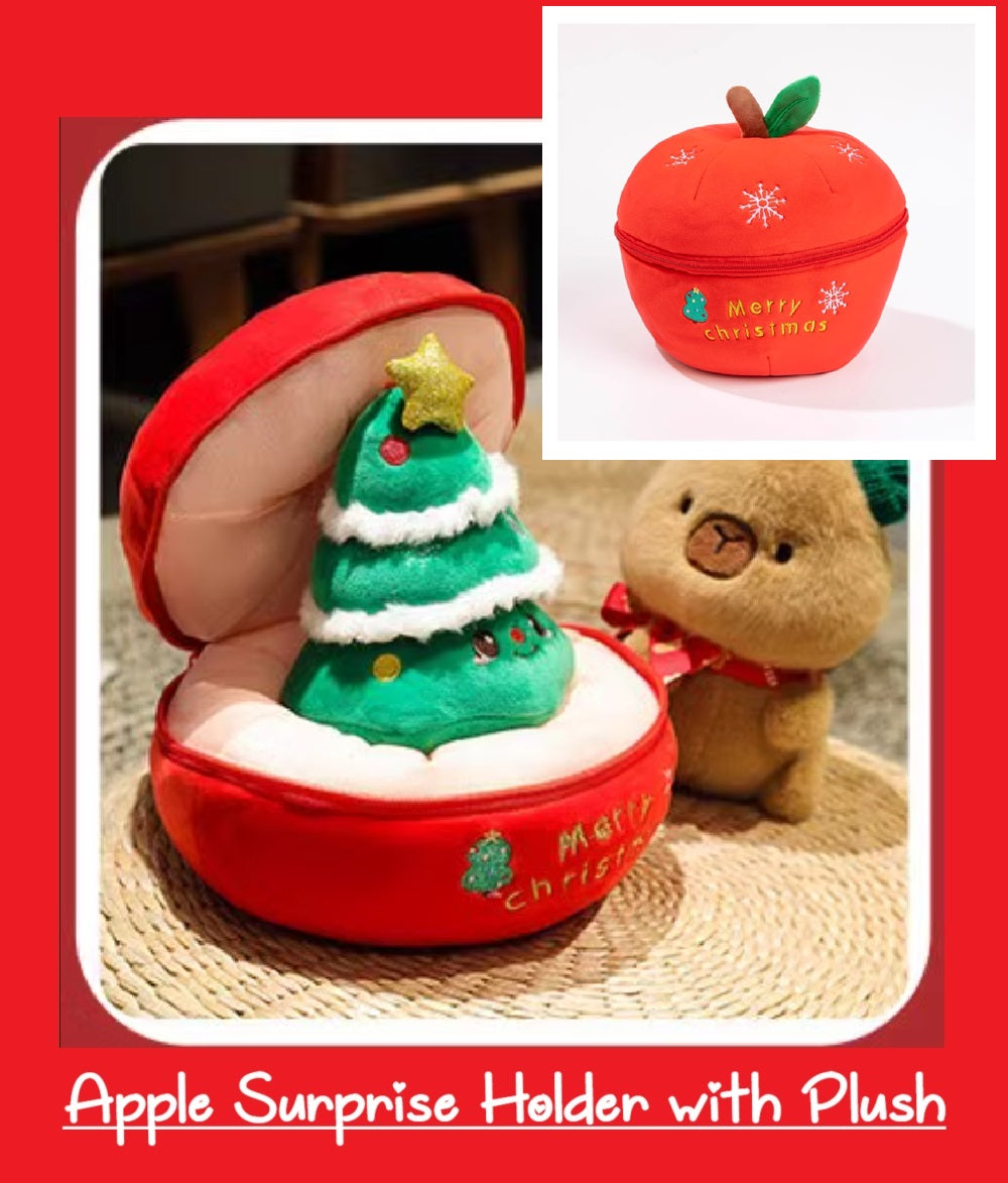 Christmas Plush in Surprise Apple Collection 16cm (choose from 3 designs)