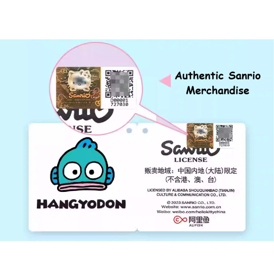 Plush Sanrio Hangyodon Backpack 30cm