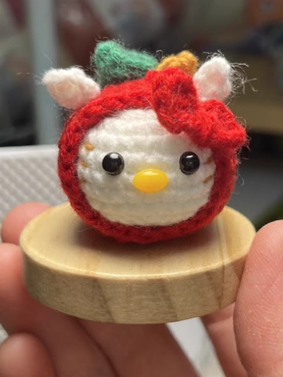 Mini Crochet Emotional Support Christmas Characters and Animals