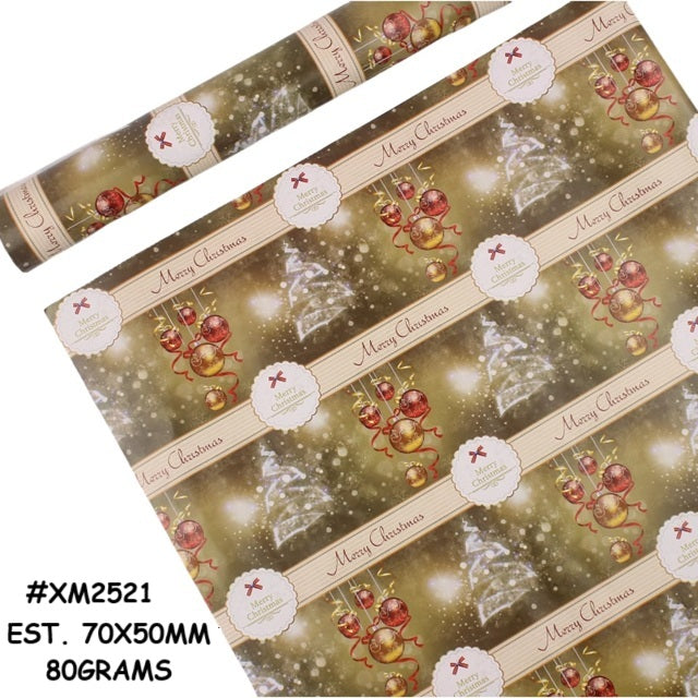 Regular Christmas Gift Wrapper XM2521