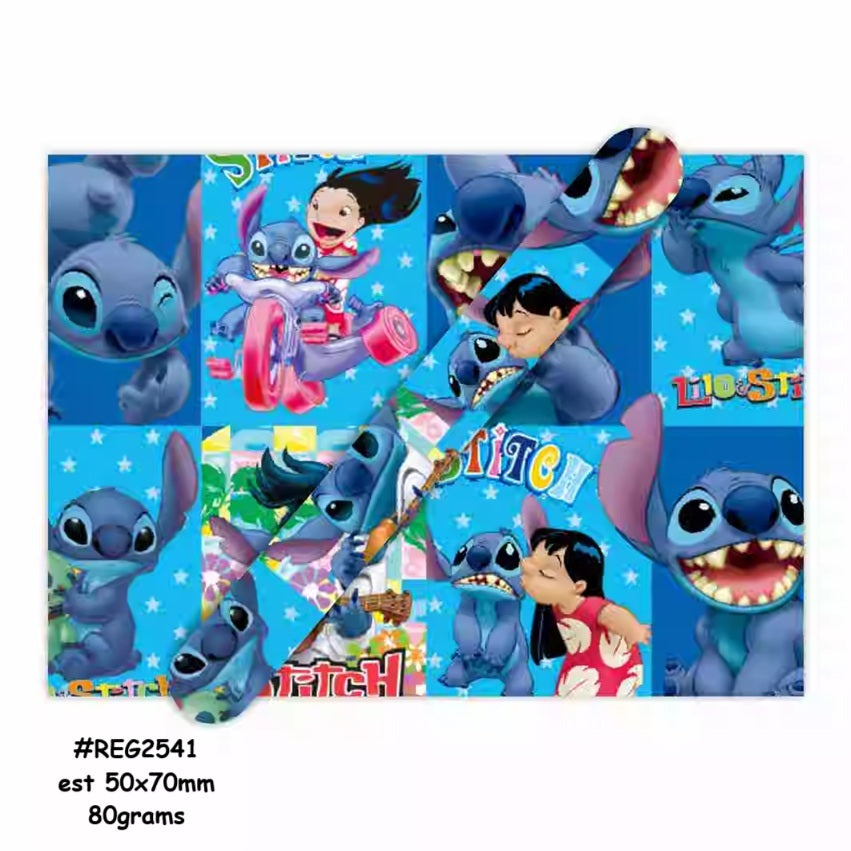 Regular Gift Wrapper REG2541 Stitch Big Motif