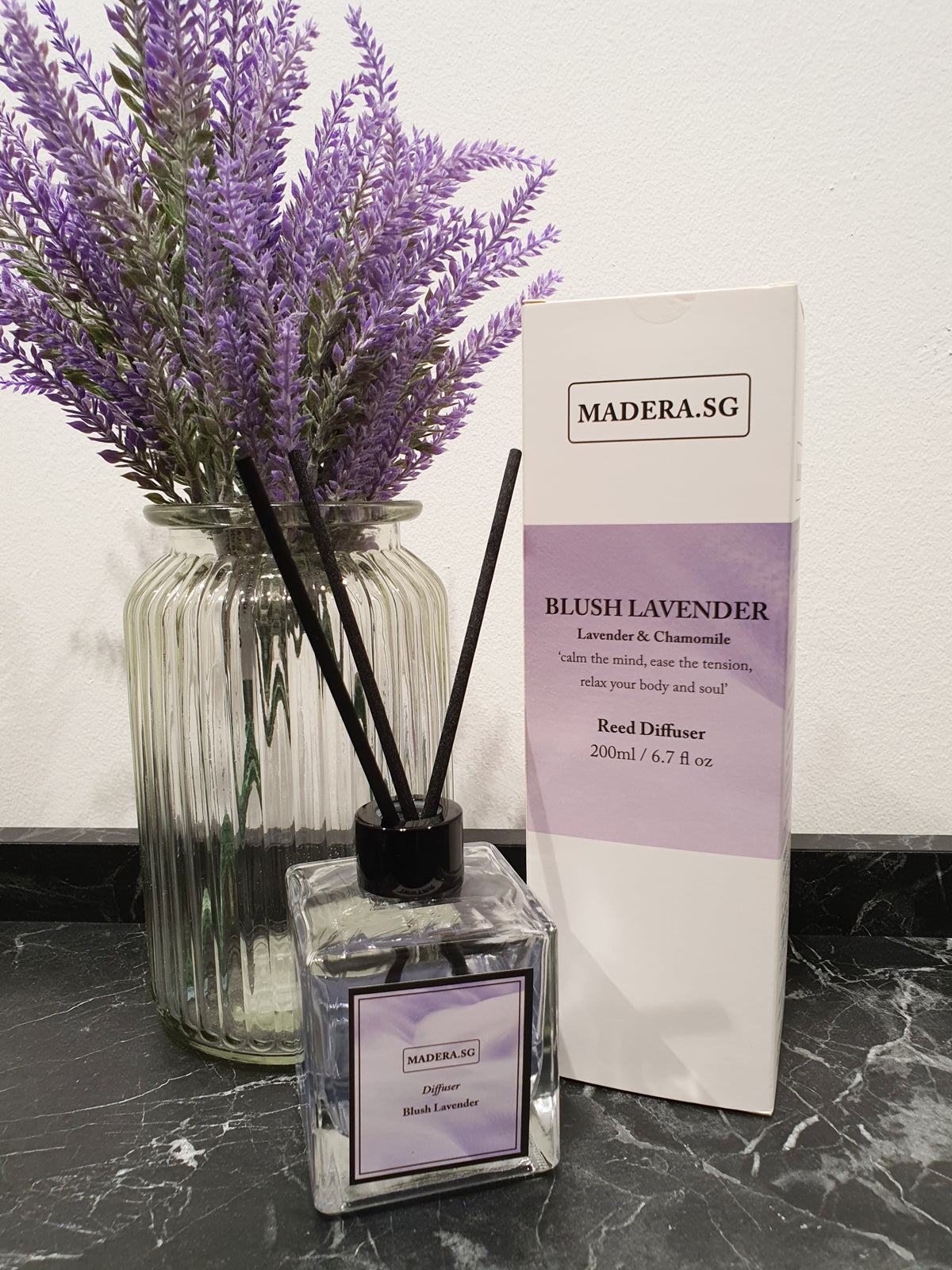 Madera SG Signature Reed Diffuser 200ml - Blush Lavender