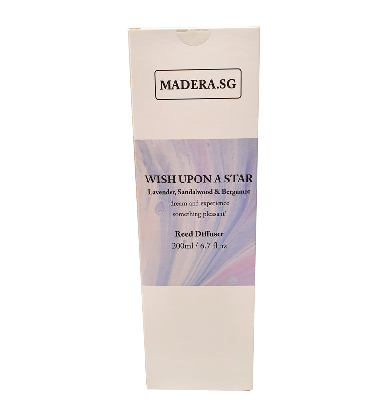 Madera SG Reed Diffuser 200ml (Singapore) - Wish Upon a Star