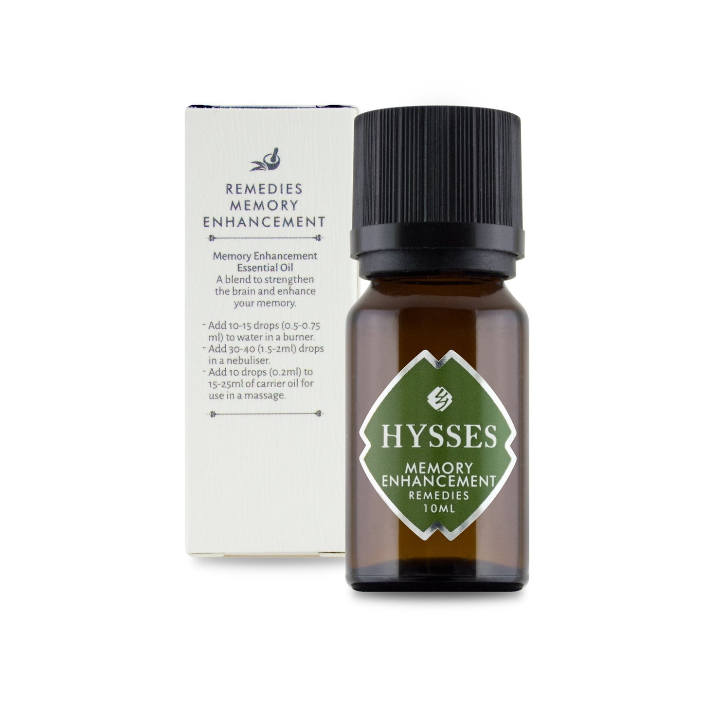 Hysses Essential Oils, Remedies Collection 10ml - Memory Enhancement