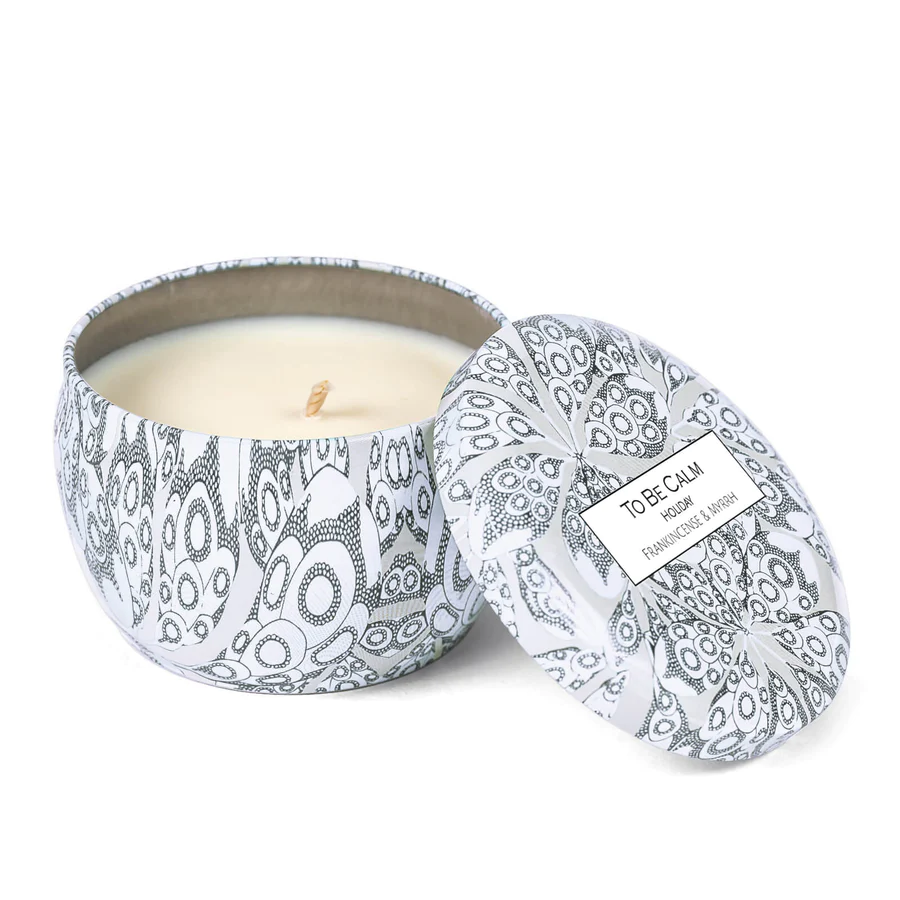 Holiday - Frankincense & Myrrh - Mini Soy Candle 120gms