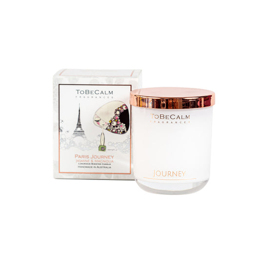 Paris Journey - Jasmine & Magnolia - Medium Soy Candle 150gms