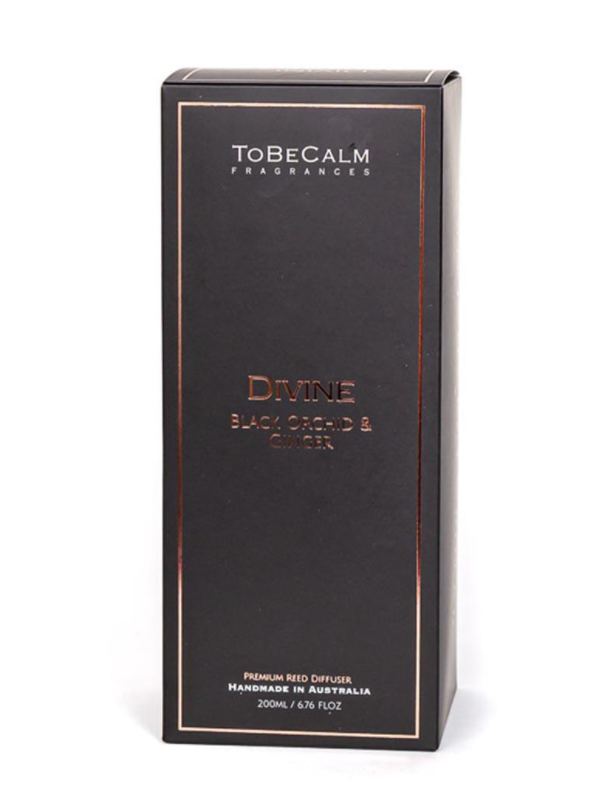 Divine - Black Orchid & Ginger - Reed Diffuser 200ml