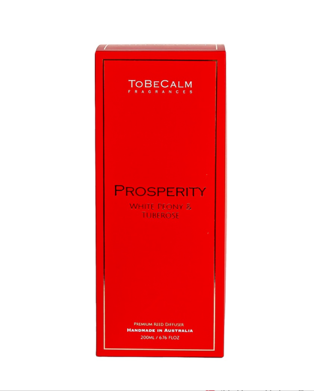 Prosperity - White Peony & Tuberose - Reed Diffuser 200ml