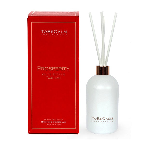 Prosperity - White Peony & Tuberose - Reed Diffuser 200ml