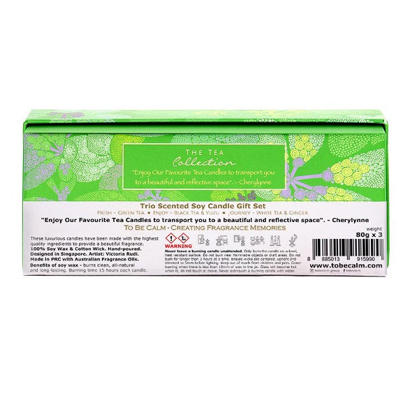 The Tea Collection - Votive Candle Gift Set