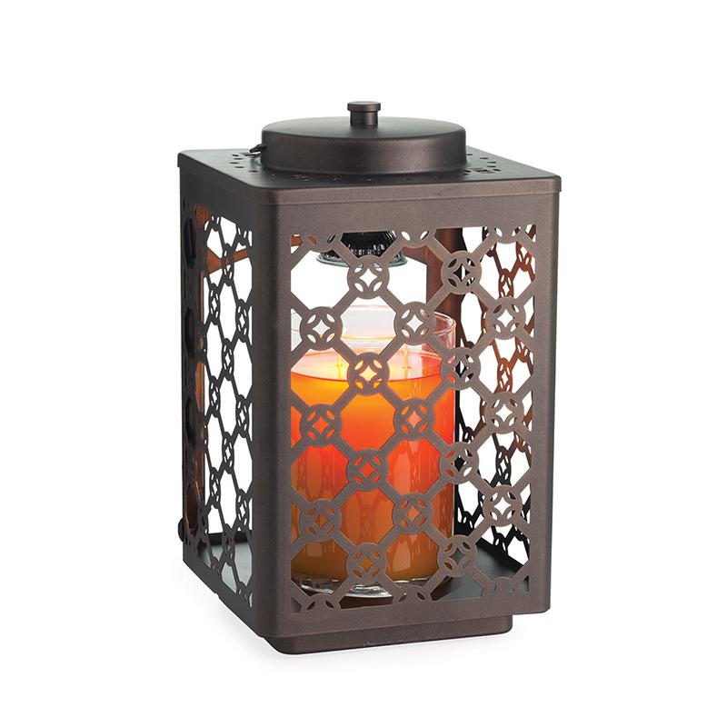 Garden Lantern Oil Rubbed Bronze Candle Warmer