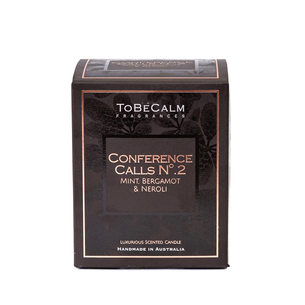 Conference Calls No.2 - Mint, Bergamot & Neroli - Luxury Large Soy Candle