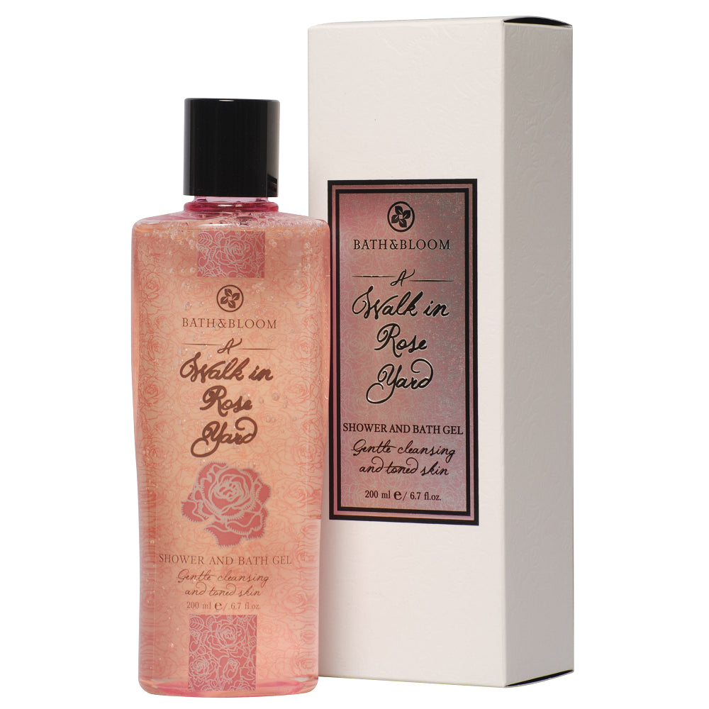 A Walk in Rose Yard Shower and Bath Gel